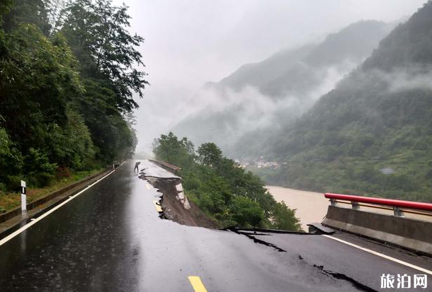 5月云南迪庆暴雨塌方路段及交通管制_游云南网  第3张